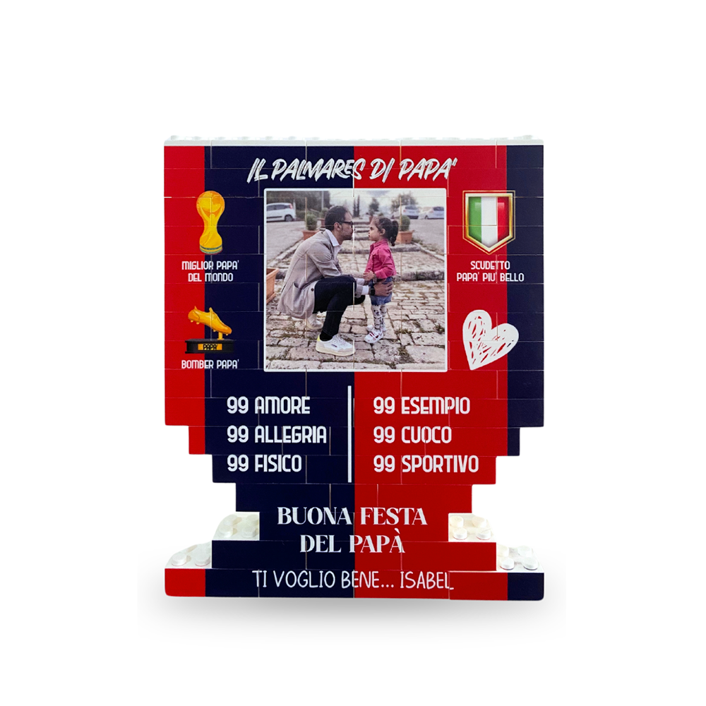 Scudetto Calcio Miglior Papà